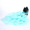 Aqua Tulle and Sequin Party Dress - Size S