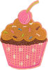 Cupcake 3 (Pink Dot) - Patch