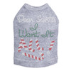 Dear Santa, I Want it All! Rhinestone Dog Tank
