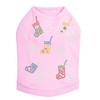 Stockings & Snowflakes Rhinestone Dog Tank