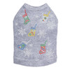 Stockings & Snowflakes Rhinestone Dog Tank