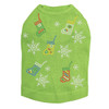 Stockings & Snowflakes Rhinestone Dog Tank