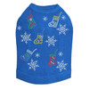 Stockings & Snowflakes Rhinestone Dog Tank