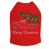 Christmas Truck Rhinestone Dog Tank