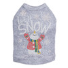 Let it Snow Snowman Rhinestone Dog Tank