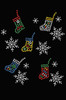 Stockings & Snowflakes - Bandana