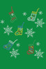 Stockings & Snowflakes - Bandana