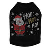 Ho Ho Santa with Snowflakes Rhinestone Dog Tank