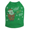Ho Ho Santa with Snowflakes Rhinestone Dog Tank