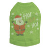 Ho Ho Santa with Snowflakes Rhinestone Dog Tank