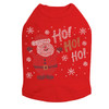 Ho Ho Santa with Snowflakes Rhinestone Dog Tank