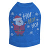Ho Ho Santa with Snowflakes Rhinestone Dog Tank