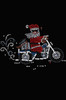 Santa on Motorcycle - Bandana