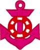 Anchor #2 (Pink) - Patch