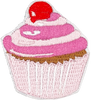 Cupcake #8 (Pink with Cherry) - Patch