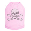 Rhinestone Skull - Dog Tank