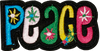 Peace Multicolor - Patch