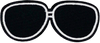 Glasses (Black & White) - Patch