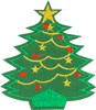 Christmas Tree (Felt) Large) - Patch