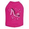 High Heel Shoe (Pink & Black) Dog Tank