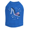 High Heel Shoe (Pink & Black) Dog Tank