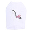High Heel Shoe (Pink & Black) Dog Tank