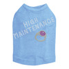 High Maintenance (Austrian crystal  Fuchsia Ring) Dog Tank