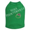 High Maintenance (Austrian crystal  Fuchsia Ring) Dog Tank