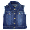 KID Blue Denim Jacket with Patches - front