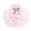 Bow - Leopard Tutu for large and small dogs.