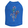 Candy Canes Rhinestone Dog Tank