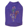 Candy Canes Rhinestone Dog Tank