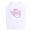 Hat (Swarovski Pink Cowgirl) Dog Tank