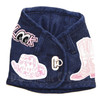 Pink Cowgirl Denim Harness Vest