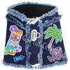 OH WOW Tiki New York Denim Harness Vest