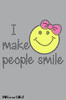 I Make People Smile (Girl) - Women's Shirt