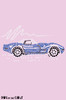 Blue Corvette - Women's T-shirt