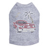 Car with Palm Tree - Red - Dog Tank