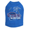 Car with Palm Tree - Red - Dog Tank