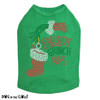 Merry Grinchmas Rhinestone Dog Tank