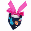 Peep Bunny Denim Bandana (ribbon bow sold separately)