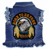 Born to be Free Kids Denim Vest