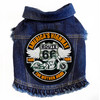 Route 66 Denim Dog Jacket