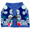 Embroidery Blue Vest - One of a Kind S - 5