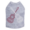 Guitars, Love & Peace Dog Tank