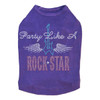 Party Like a Rock Star Dog Tank