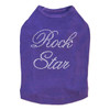 Rock Star (Silver) Dog Tank