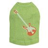 Guitar (Red Austrian crystal) Dog Tank