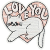 Love You Cat - Patch