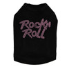 Rock n Roll (Pink Rhinestuds) Dog Tank